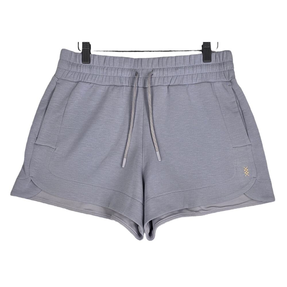 RHONE “I AM EVERYTHING” PERFORMANCE TRAINING SHORTS – GRAY – WOMEN'S SIZE M/M